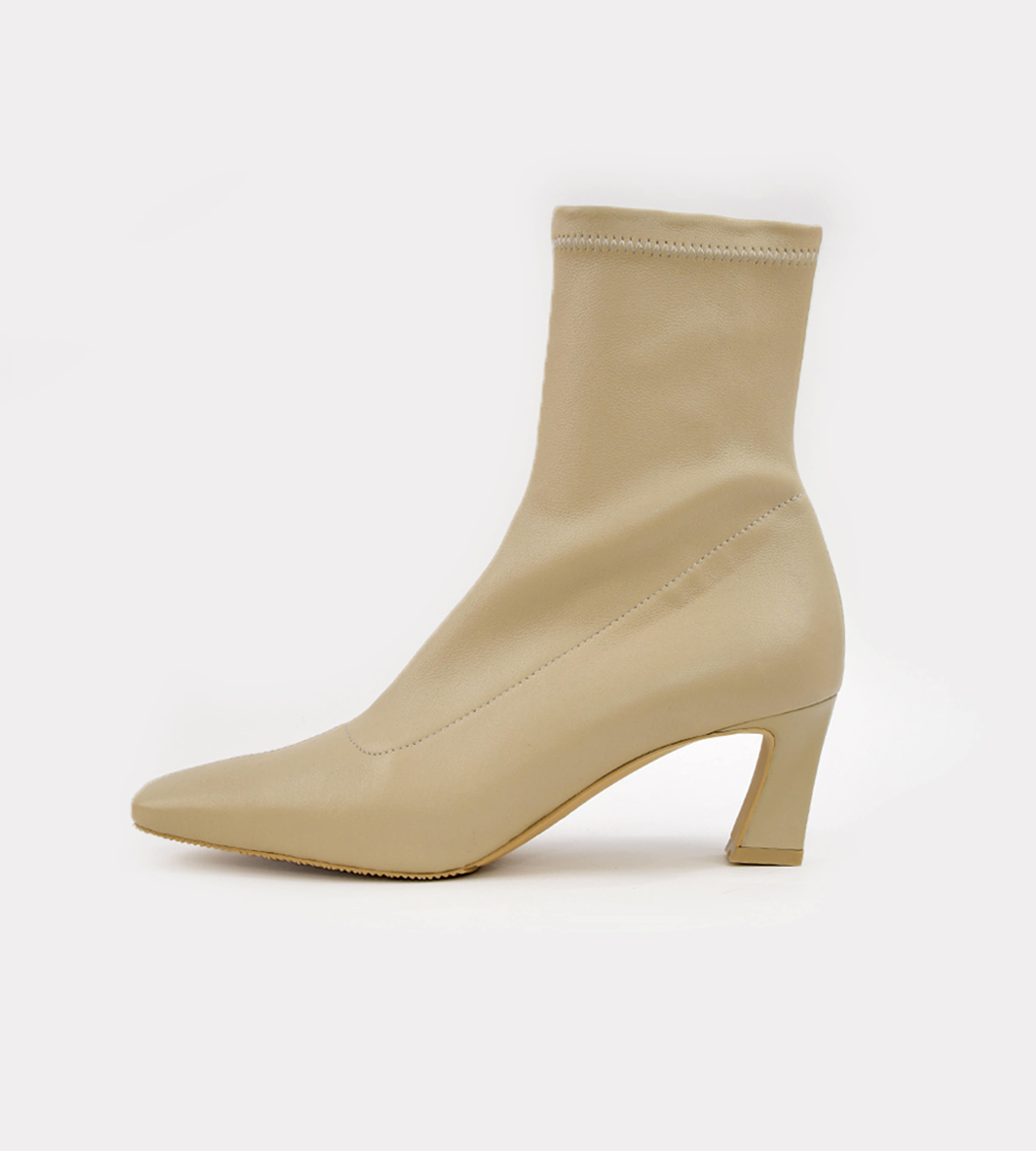 Aura Ankle Boots Beige